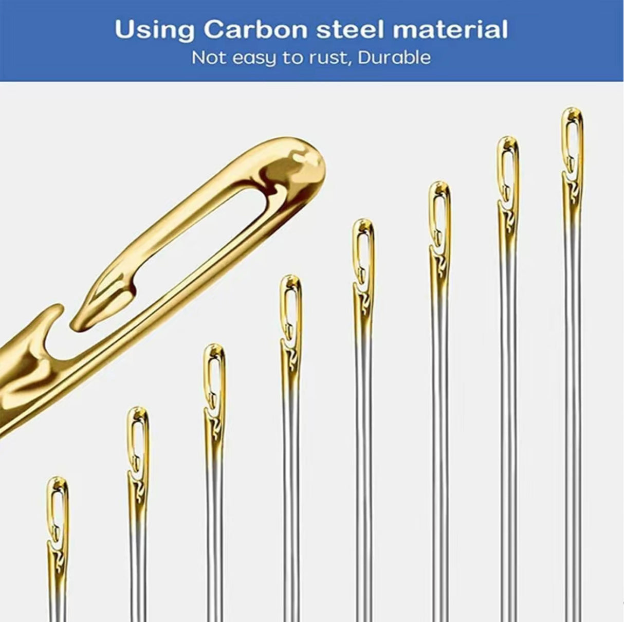 Wodden Case Needle Set