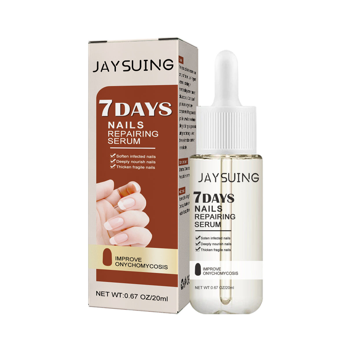 7 Day Nail Care Essence Grey Nail, Hand, Foot And Nail Nourishing Cleansing Essence