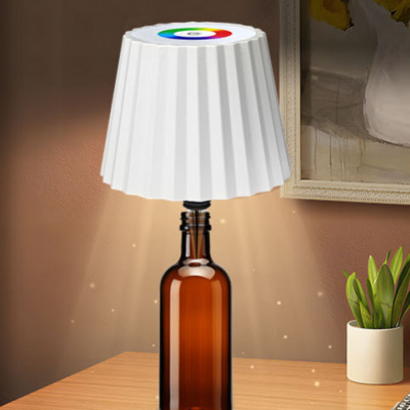 LED Creative Wine Bottle Light for Bar: Movable, Rechargeable, RGB Dimmable Decorative Bottle Lamp - V.I.P Digital Presence