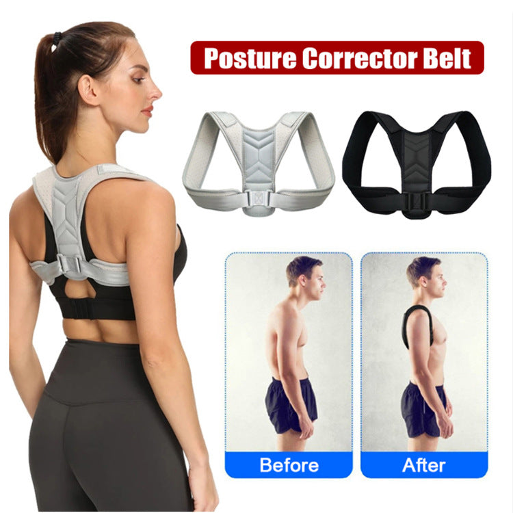 Back clavicle correction belt men's and women's anti-hunchback posture correction belt sitting posture corrector - V.I.P Digital Presence
