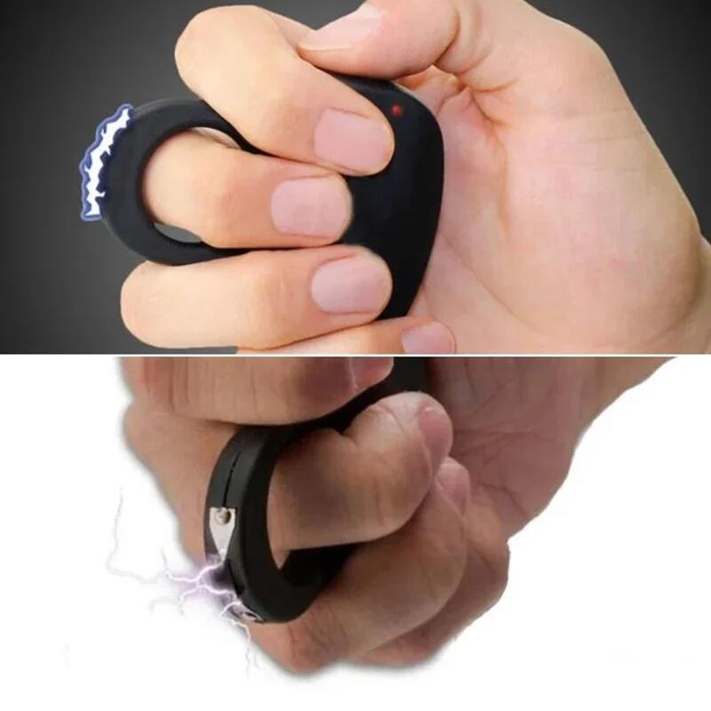 Current cheetah thorn ring 18mv electric shock ring toy ring self-defense finger set toy creative toy - V.I.P Digital Presence