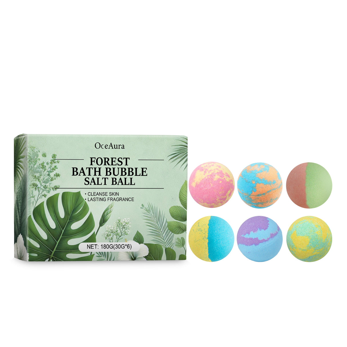Fragrant Shower Ball, Plant-Scented Shower Ball Cleans And Moisturizes The Body With A Colorful And Fragrant Shower Ball