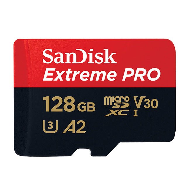 Original Sandisk Extreme Pro Micro SD Card up to 170MB/s A2 V30 U3 64GB 128GB Sandisk TF Card Memory Card With SD Adapter - V.I.P Digital Presence