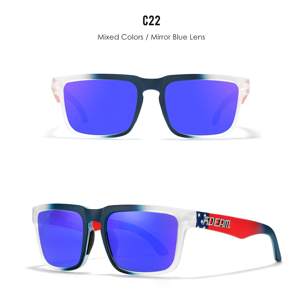 Classic polarized sunglasses for men and women ultra light driving glasses colorful real film sunglasses - V.I.P Digital Presence