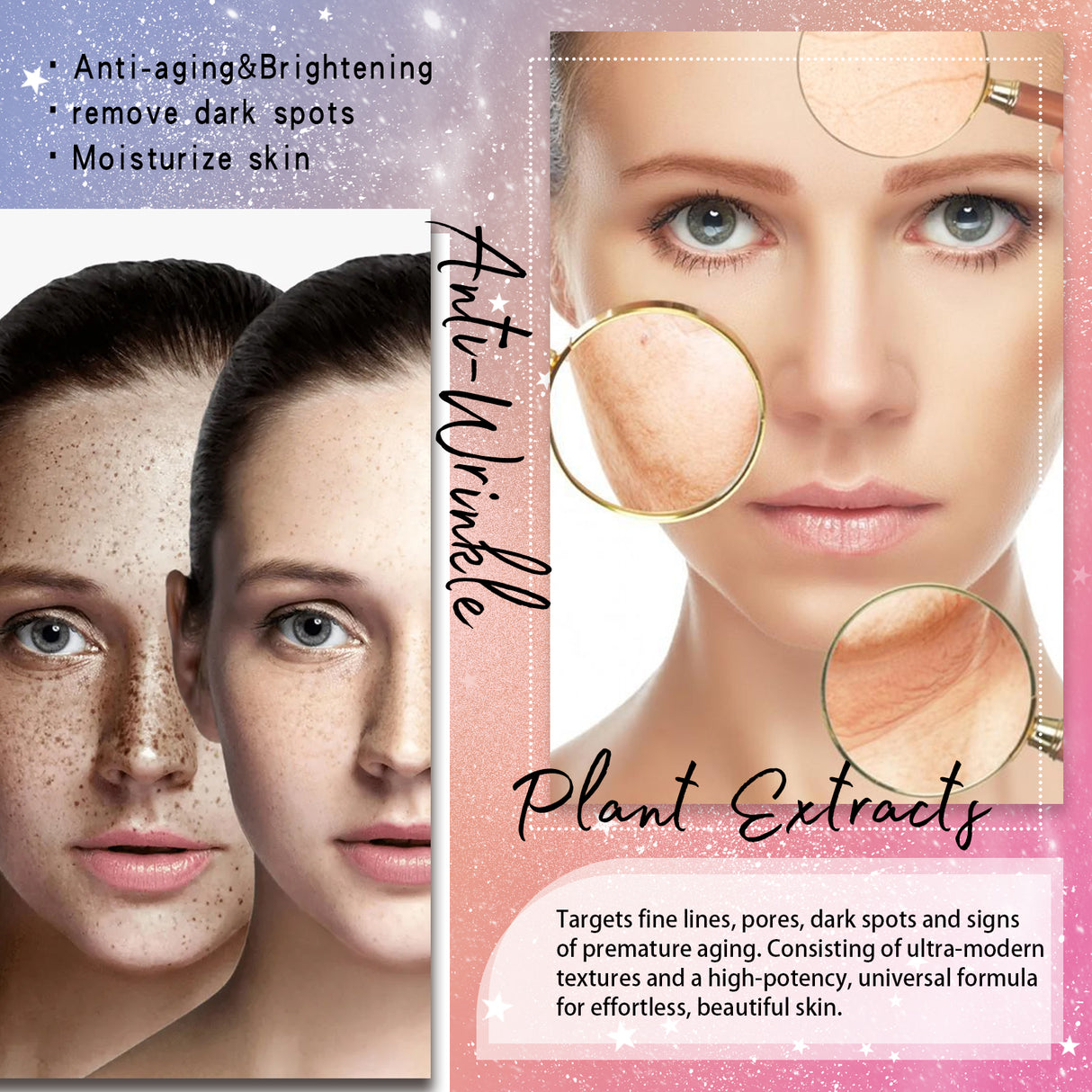 Freckle Removing Anti-aging Essence, Facial Firming Anti-wrinkle Lightening Melasma Stain Nourishing Skin Essence - V.I.P Digital Presence