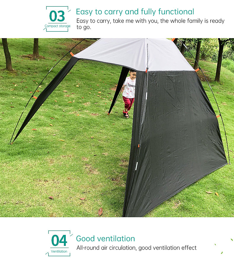 Pop Up Beach Tent Sun Shade Shelter Anti-UV Shelter Fully Automatic Folding Camping Tent - V.I.P Digital Presence