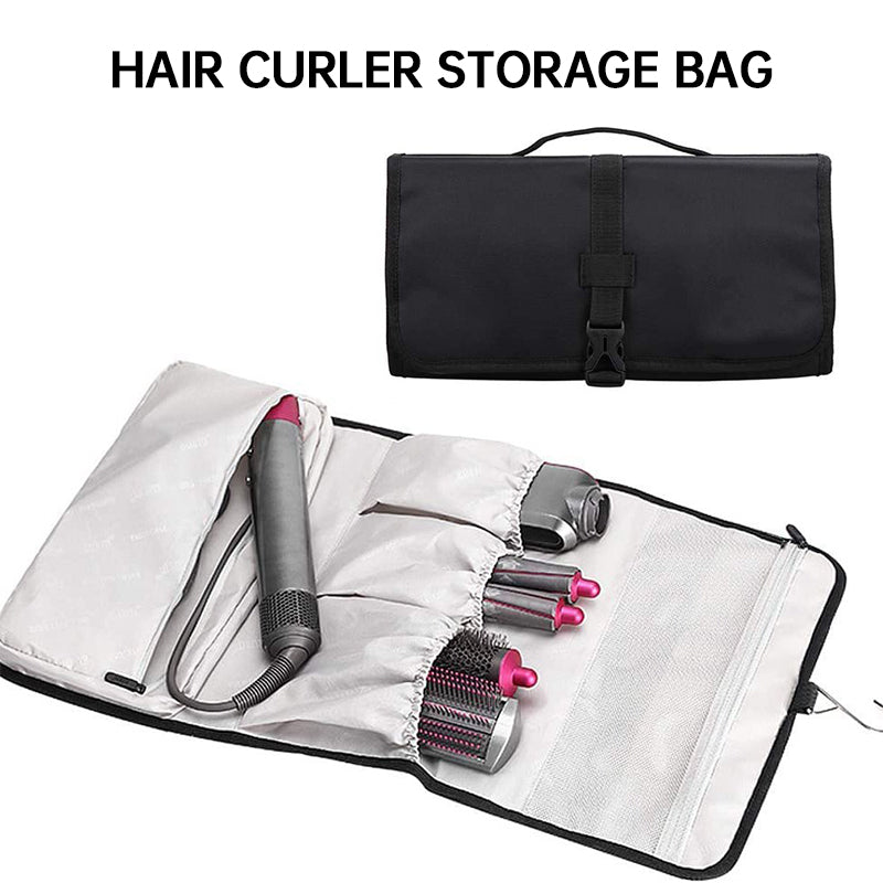 Large - capacity dustproof travel bag for Dyson Pre - Styling Dryer, fits curling barrels. - V.I.P Digital Presence