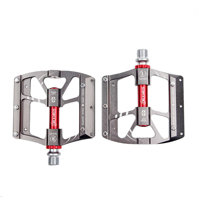 Mountain Bike Aluminum Alloy Three-Peilin Pedal Lightweight Road Bike Bearing Pedal Pedal Riding