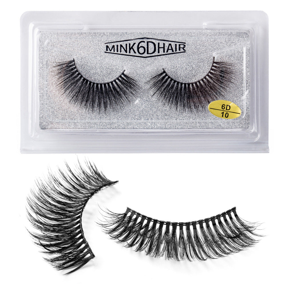 New False Eyelashes Eyelashes Cross Exaggerated Eyelashes 3D Three Dimensional Thick Imitation Mink False Eyelashes 25mm - V.I.P Digital Presence