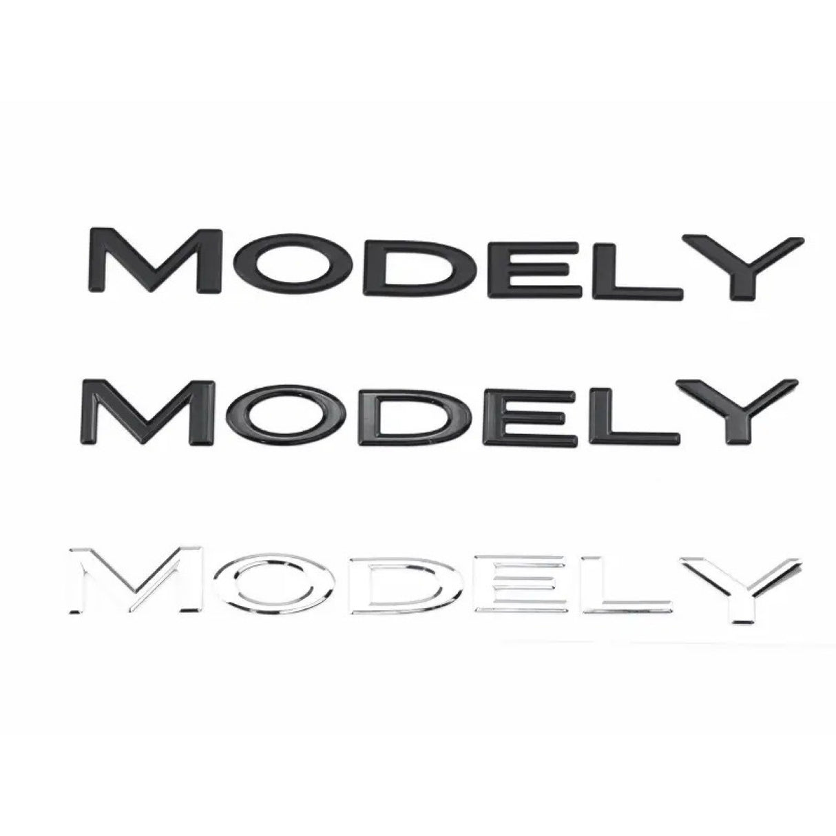 Suitable for Tesla Model Y trunk letter labeling MODEY English letter logo - V.I.P Digital Presence