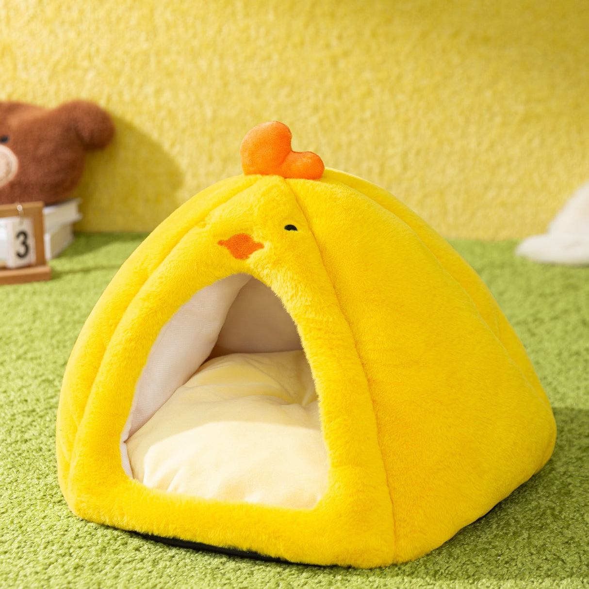 Toast bread pet cat bed open semi closed autumn and winter warm cat bed dog bed cat bed - V.I.P Digital Presence