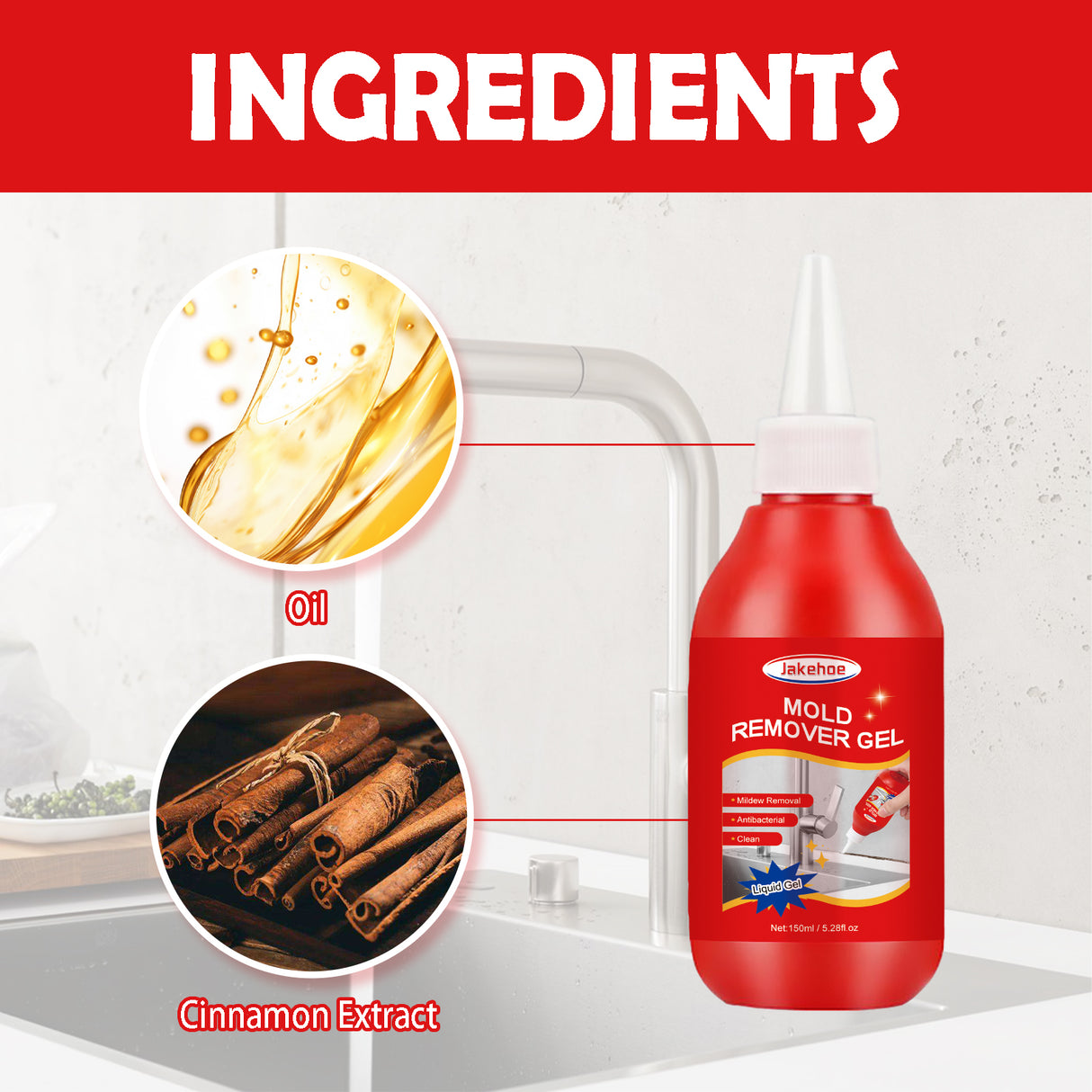 Mildew Remover Gel, Multi-Functional Mildew Remover Wall Tile Crevices Refrigerator Washing Machine Rubber Ring Cleaner - V.I.P Digital Presence