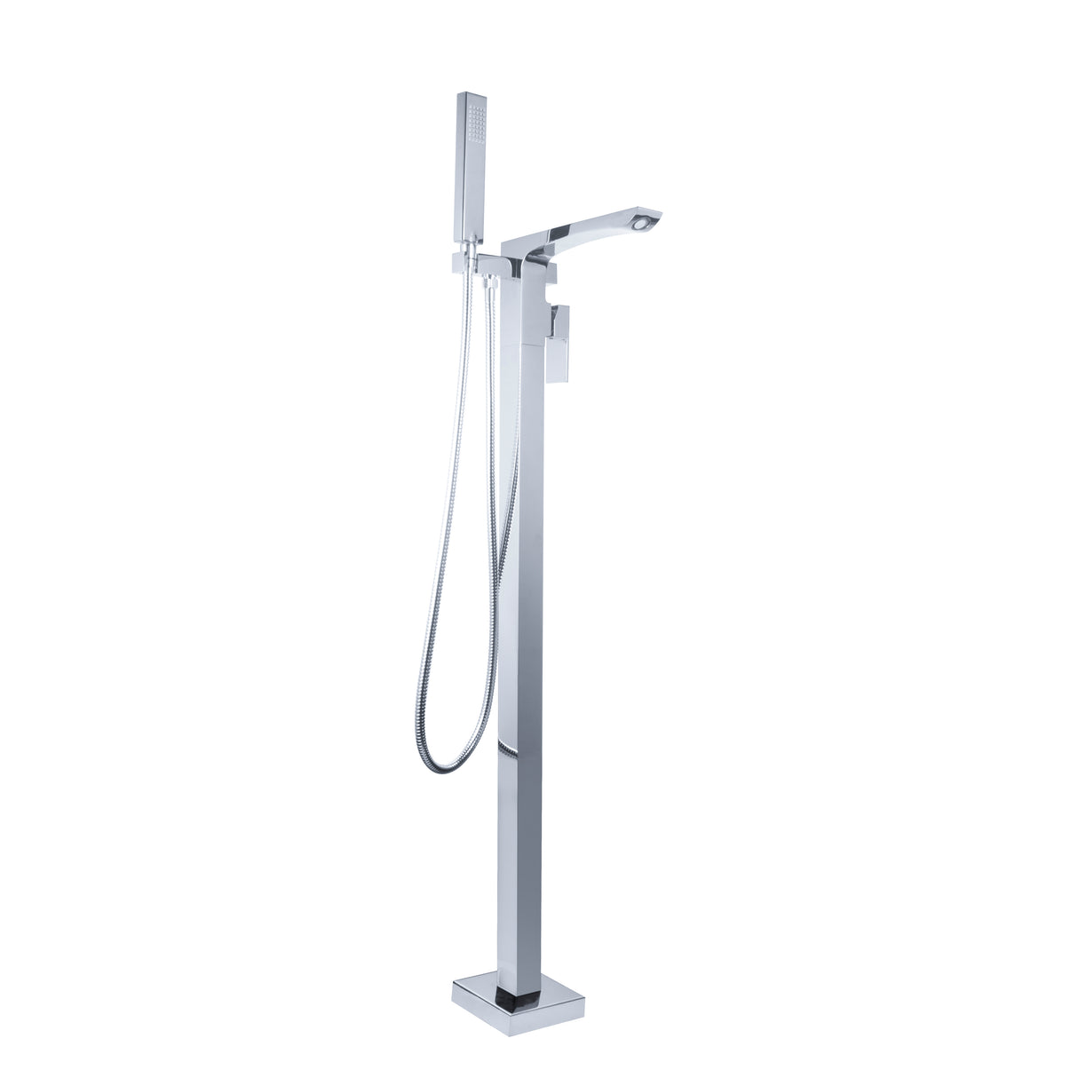Single Handle Floor Mounted Freestanding Tub Filler - V.I.P Digital Presence