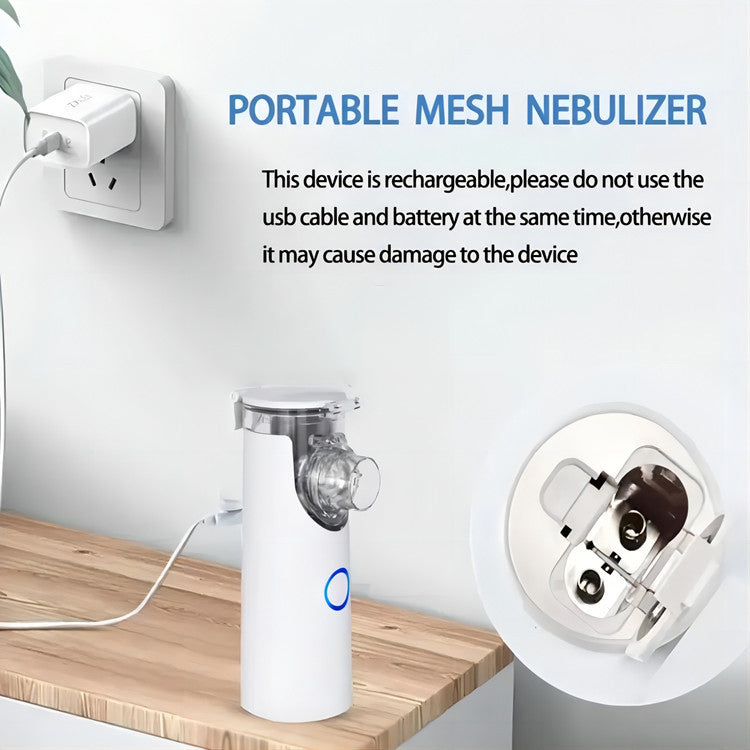 Handheld inhaler household for homecare nebulizador mesh nebulizer portable - V.I.P Digital Presence