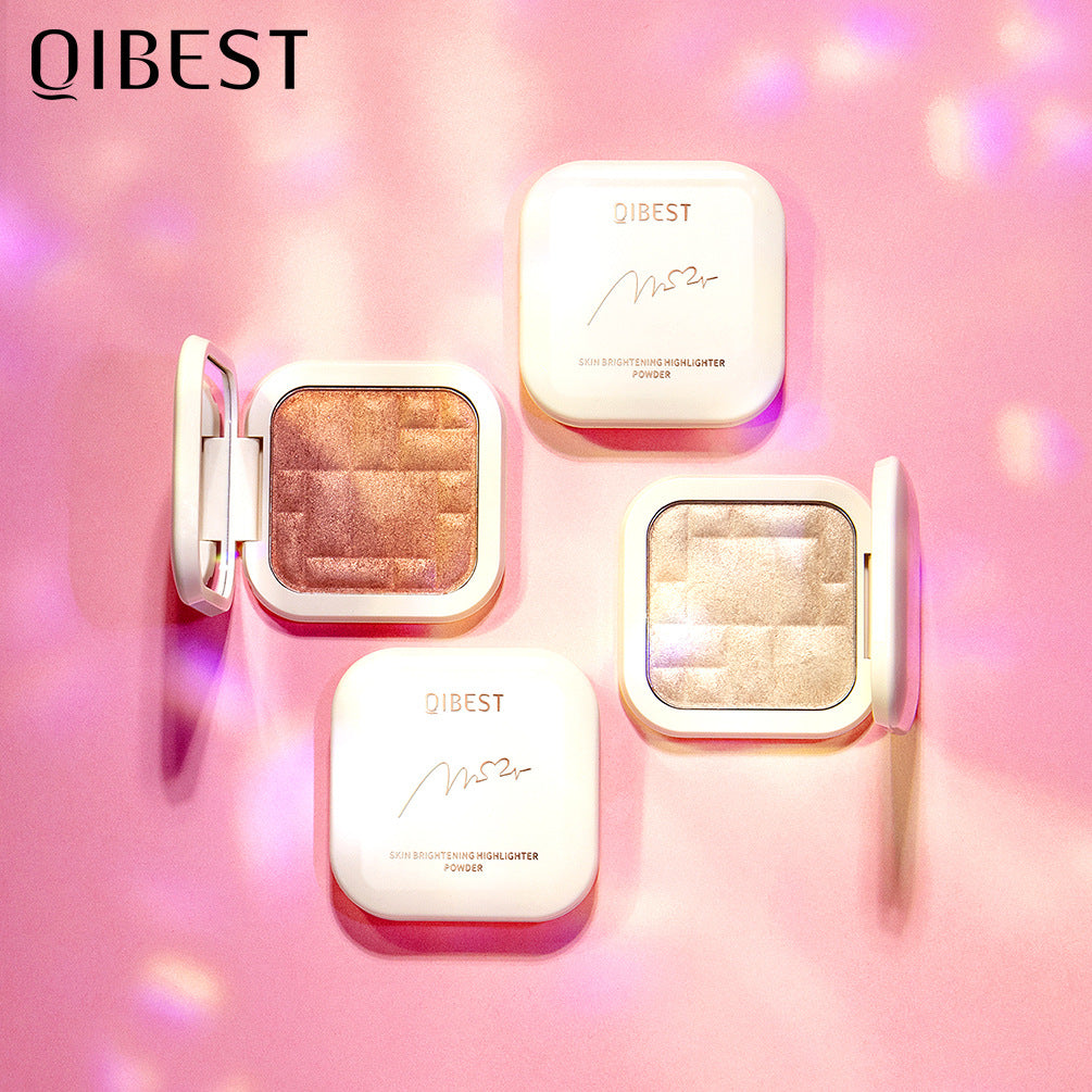 QIBEST Highlighting Powder Repairing Natural Nude Makeup Glitter Brightening Highlighting Powder - V.I.P Digital Presence