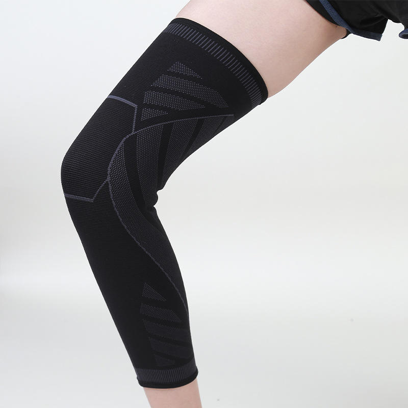 Full Length Knee Brace Support Calf sleeve Compression Leg Sleeves for Basketball - V.I.P Digital Presence