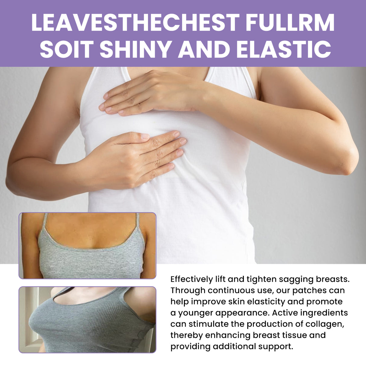 Breast Plump Firming Herbal Patch, Women's Breasts Plump Anti-sagging Breast Massage Care Patch - V.I.P Digital Presence