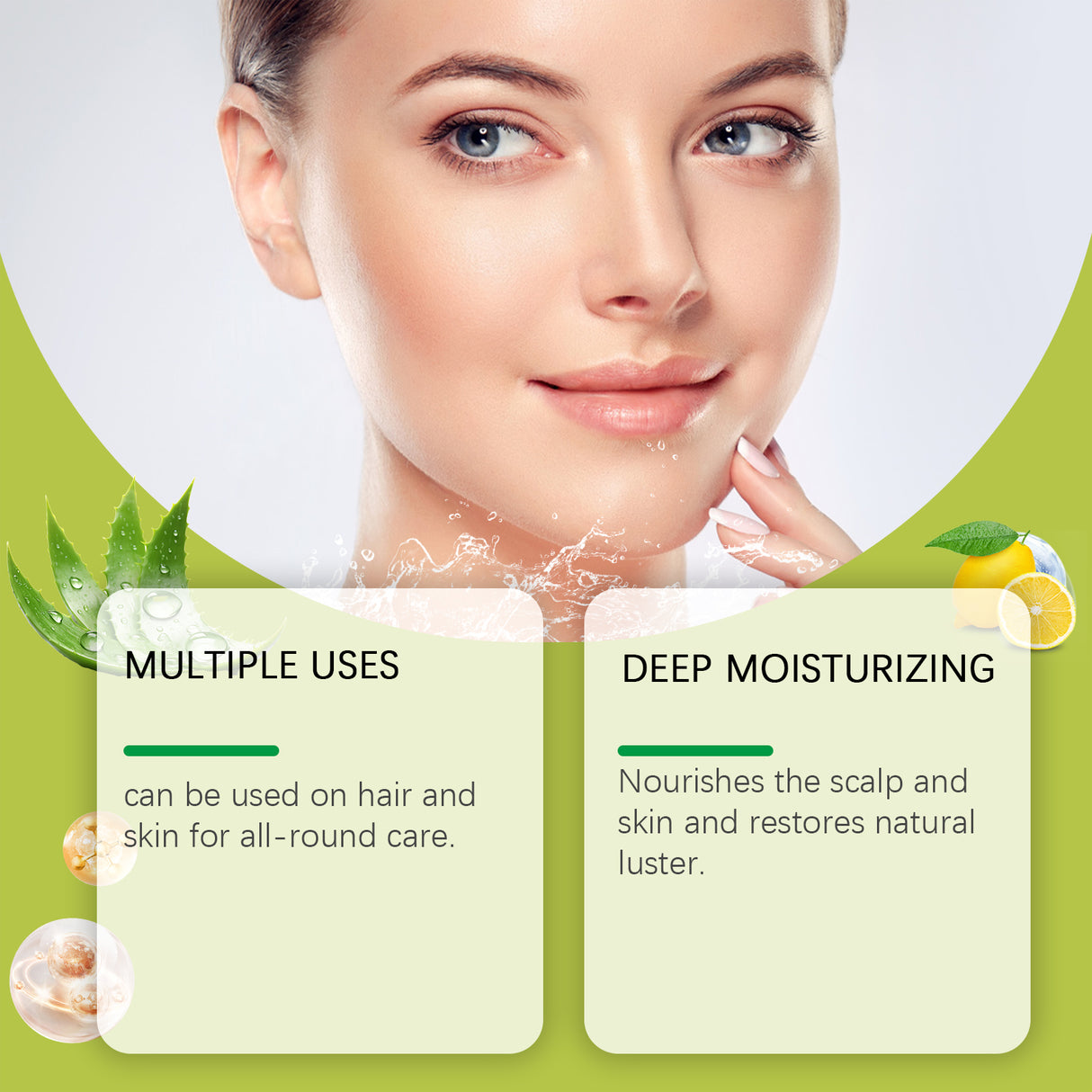 Aloe Vera Gel Moisturizes And Hydrates Skin, Hair, Body And Face - V.I.P Digital Presence