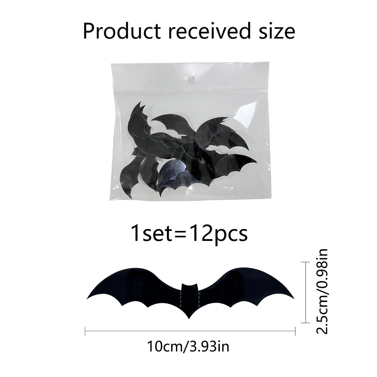 Halloween 3D Butterfly Bat Home Decor Wall Sticker 12 Pack Butterfly Sticker Wall Sticker - V.I.P Digital Presence