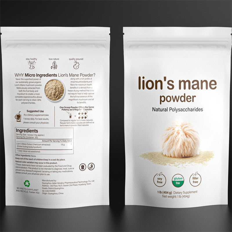 Lion mane mushroom powder Monkey head mushroom powder - V.I.P Digital Presence