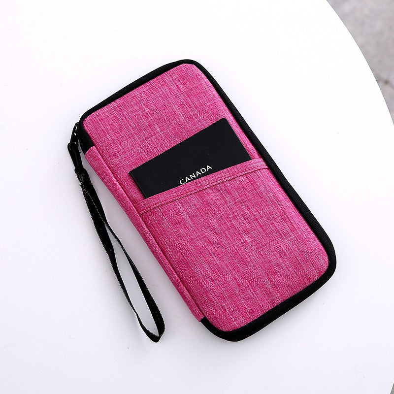 Travel Passport Purse Multifunction Credit Card Package Travel Accessories Storage Bag Waterproof Portable Card Package - V.I.P Digital Presence