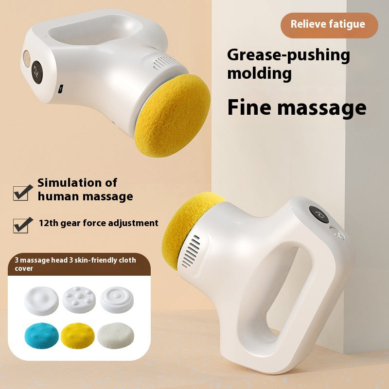Fat pushing machine, handheld portable massager, massage stick, neck, waist, shoulder kneading, fascia gun, body beauty device - V.I.P Digital Presence