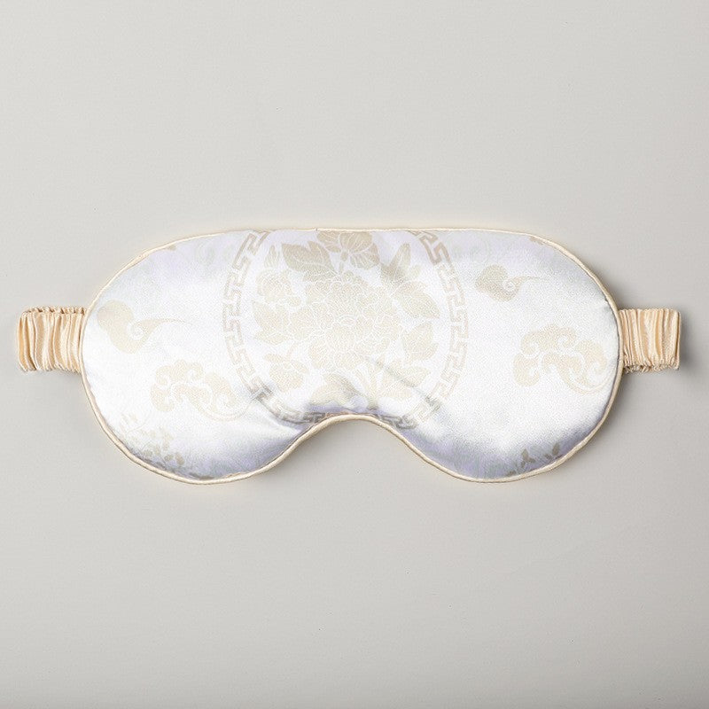 Double-Sided Imitation Silk Eye Mask Satin Silk Eye Protection Blackout Sleep Mulberry Silk Eye Mask Printed Spot Wholesale - V.I.P Digital Presence