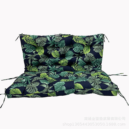 Outdoor 2/3-seater bench/swing cushions: thickened, with backrest, waterproof. - V.I.P Digital Presence