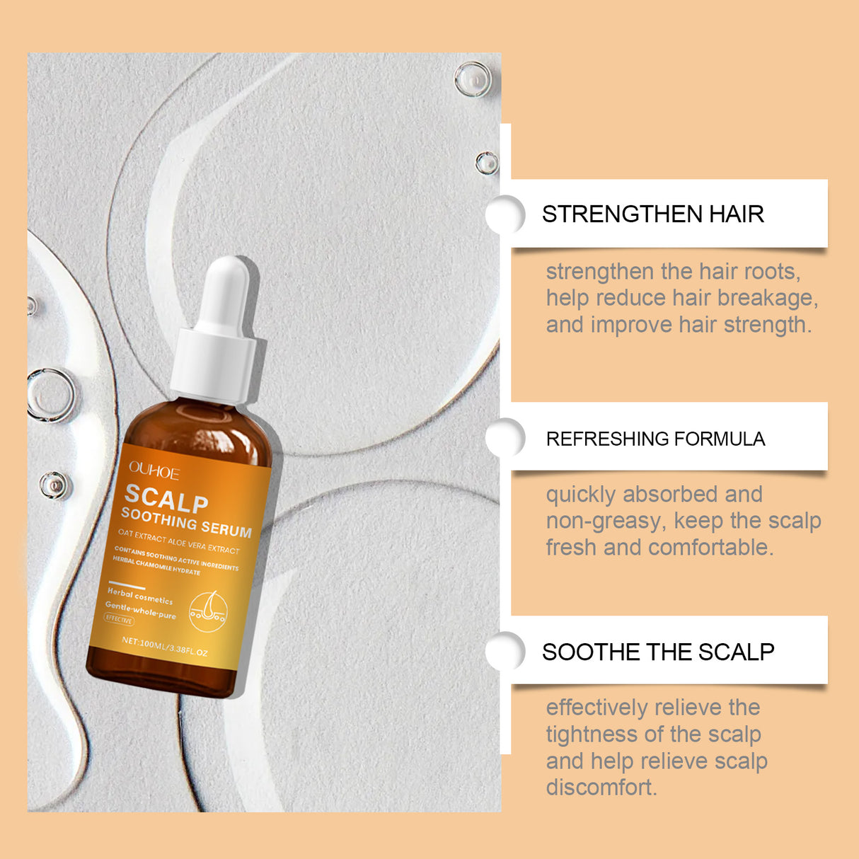 Scalp Care Essence, Repair Scalp, Nourish Hair, Nourish And Smooth Hair Care Essence - V.I.P Digital Presence