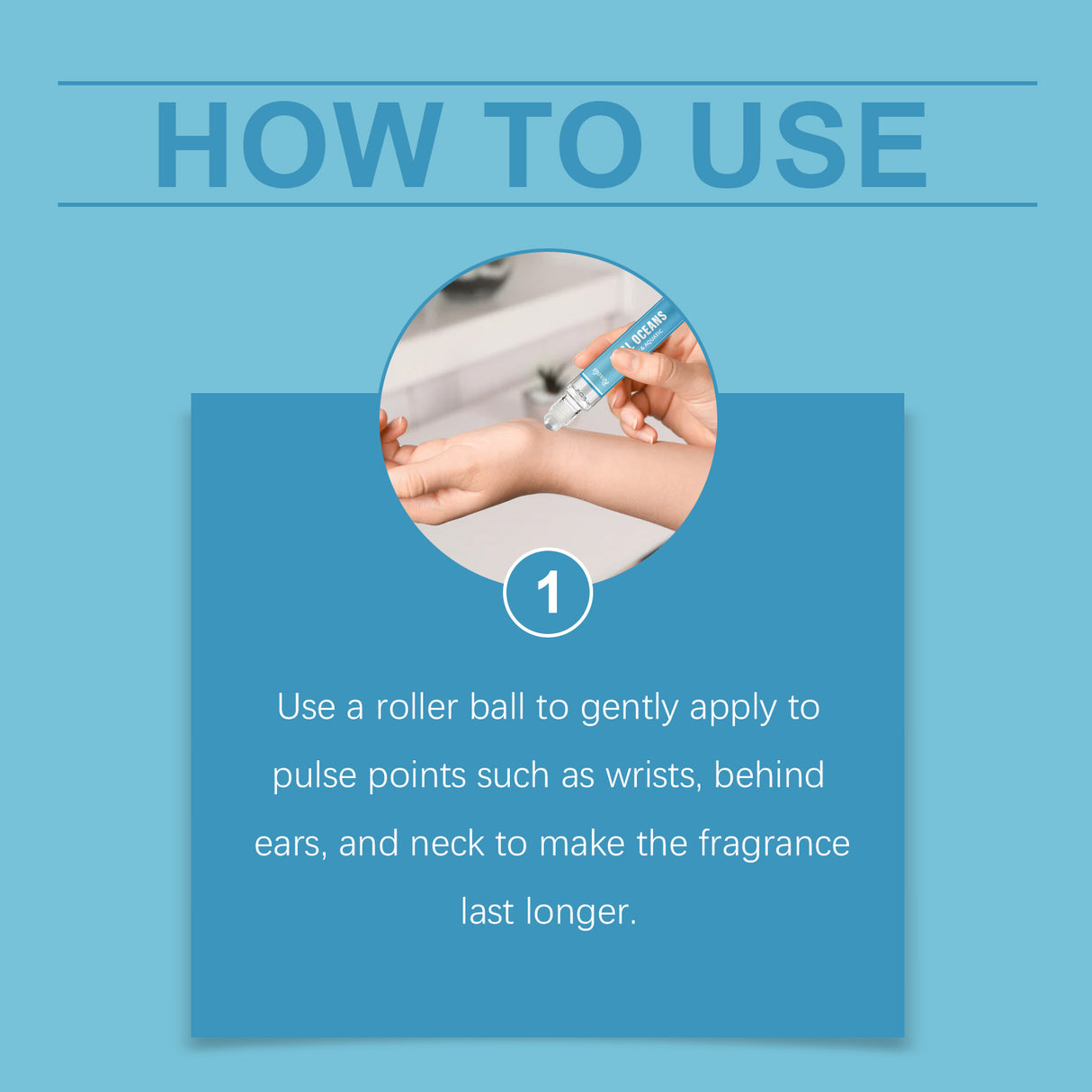 Fresh Ocean Perfume Ball Natural Fragrance Lasting Fragrance Date Sea Breeze Tune Fresh Rolling Ball Perfume - V.I.P Digital Presence