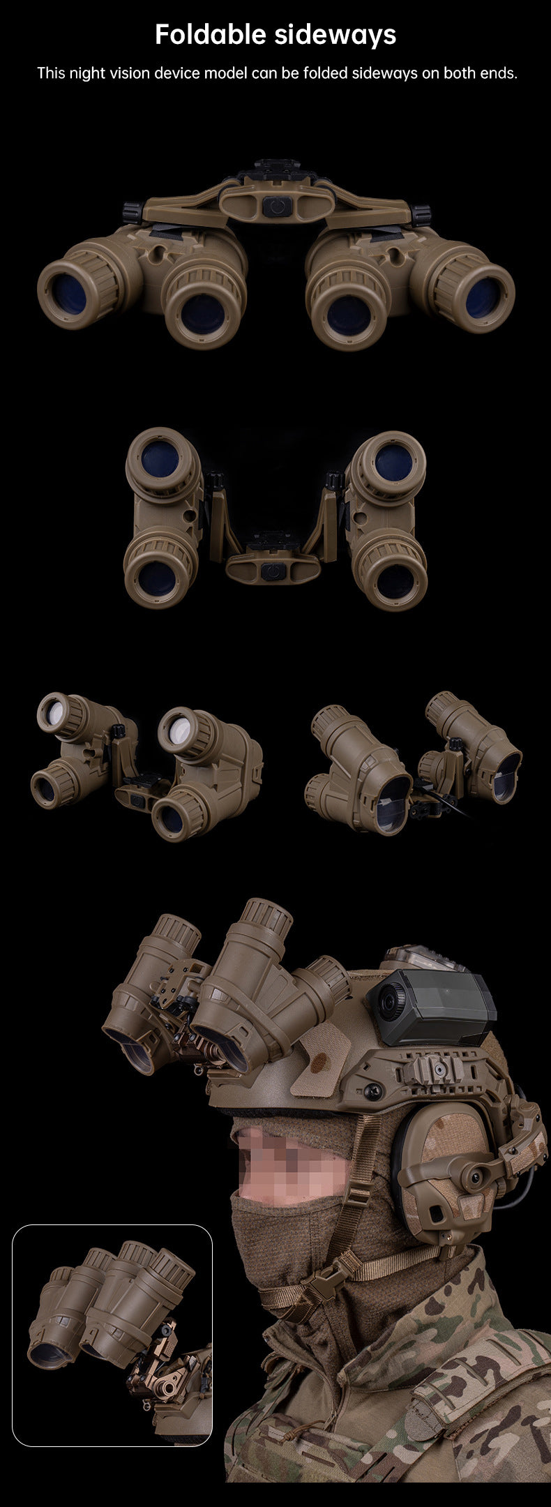 flip-up GPNVG-18 quad-tube night vision device model - V.I.P Digital Presence