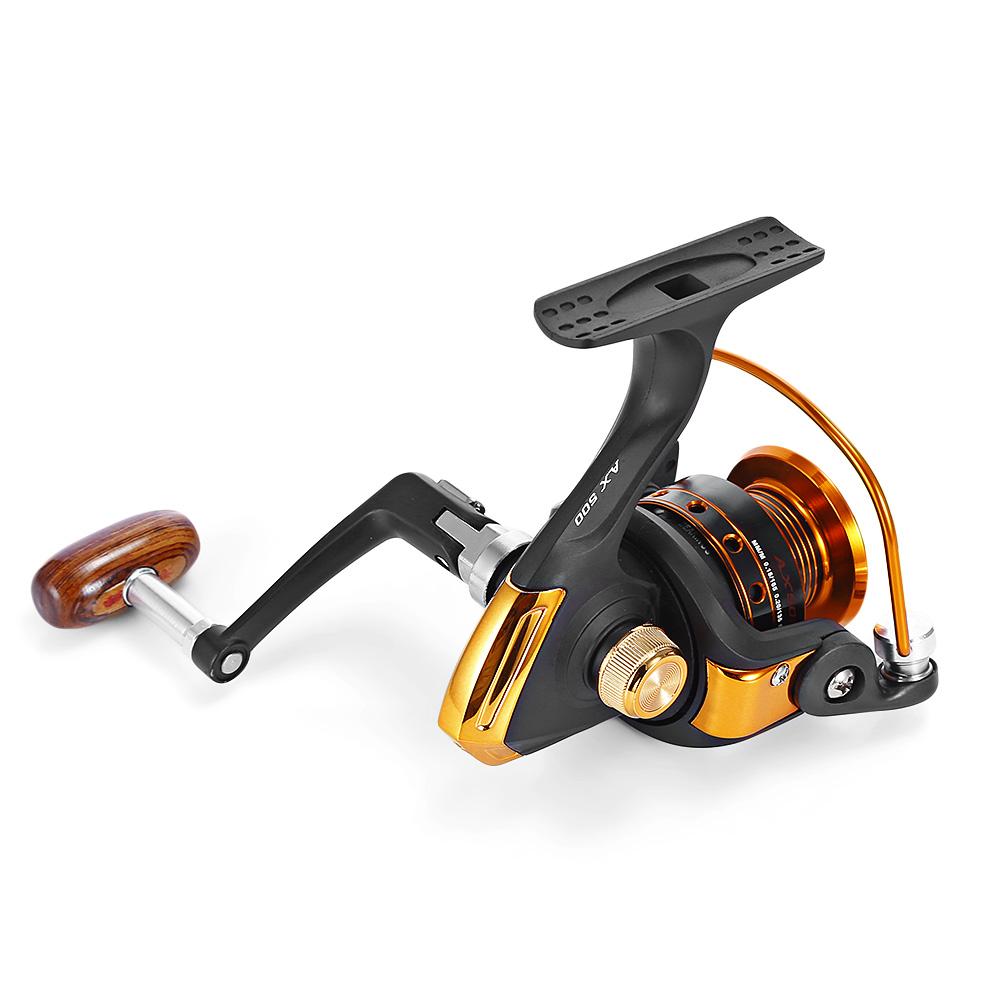 Yumoshi Spinning Fishing Reel 12BB + 1 Bearing Balls 500-9000 Series 5.5:1 Metal Coil Carp