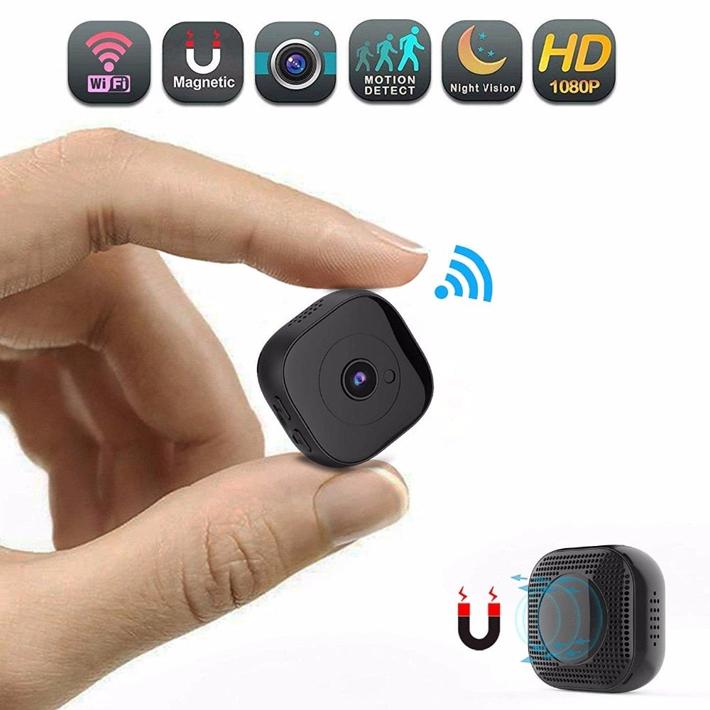 HD 1080P wifi mini camera Infrared Night Version Micro Camera DVR Remote Control Motion Sensor Cam Video recorder Secret Cam - V.I.P Digital Presence