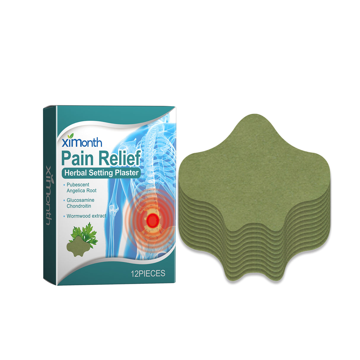 Herbal Setting Plaster, Relieve Aching Muscles And Bones From Sitting For A Long Time - V.I.P Digital Presence