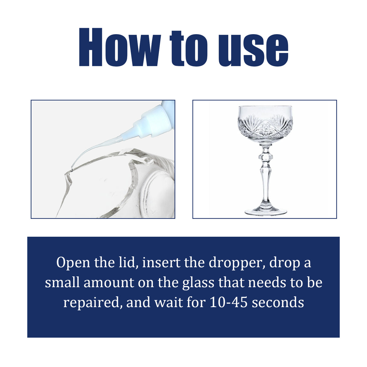 Glass Glue, Glass Ceramic Quick Bonding Repair Multi-Functional Acrylic Adhesive - V.I.P Digital Presence