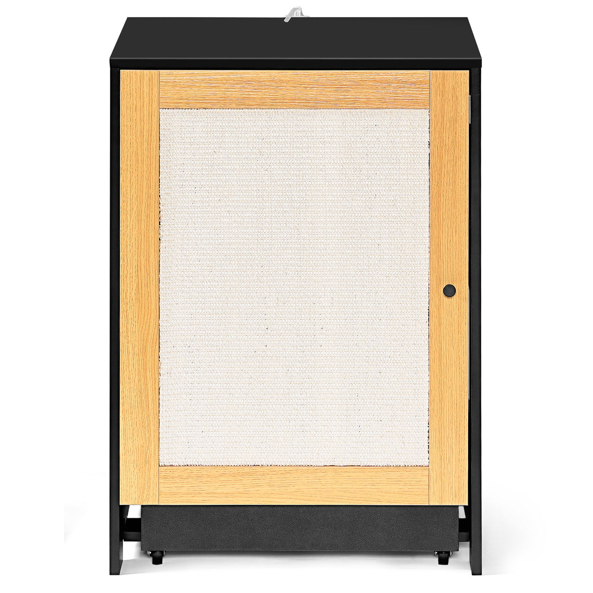 Cat Litter Box Enclosure, Hidden Cat Washroom, Kitty End Table, Litter cabinet with sisal door,Black - V.I.P Digital Presence