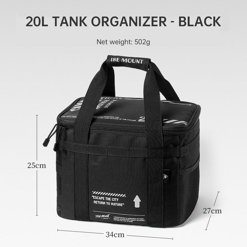 Outdoor Large Capacity Storage Bag 20L Set Pot Cooker Collision Resistant Multifunctional Portable Gas Tank Storage Bag Camping - V.I.P Digital Presence