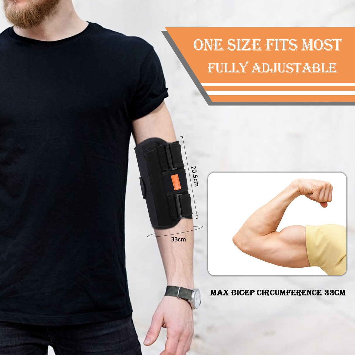 HailiCare Elbow Support Band Arm Sprain Splint Joint Immobilizer - V.I.P Digital Presence