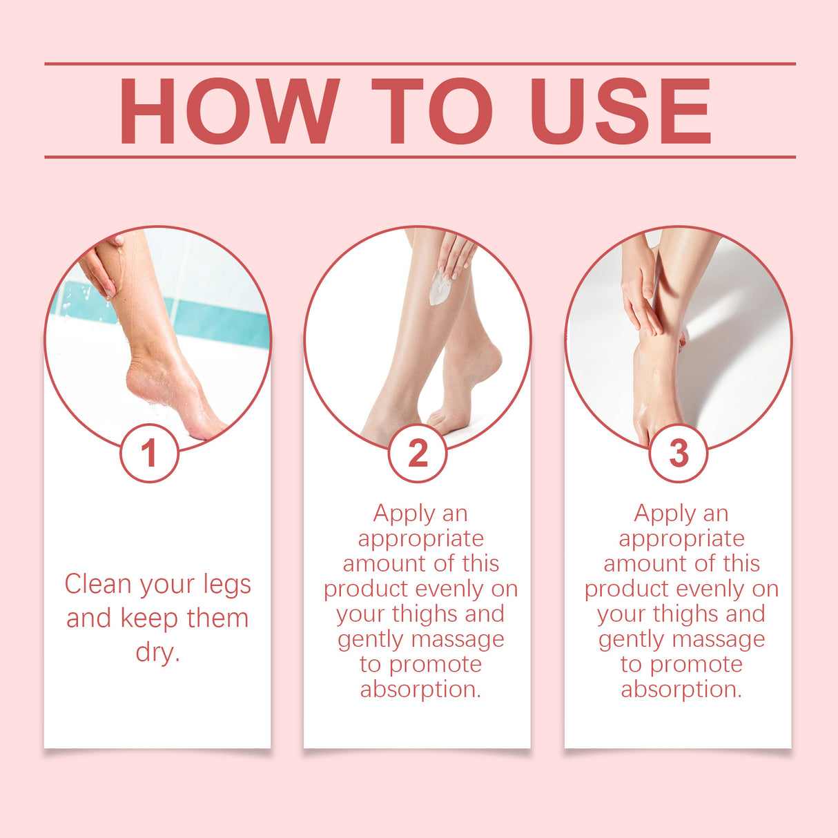 Herbal Leg Care Cream, Pamper And Massage Leg Skin To Relieve Leg Discomfort Daily Care Cream