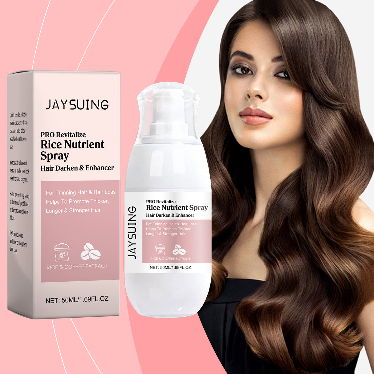 Rice Hair Care Spray Hydrates And Nourishes Hair Soft And Shiny Daily Care Spray - V.I.P Digital Presence