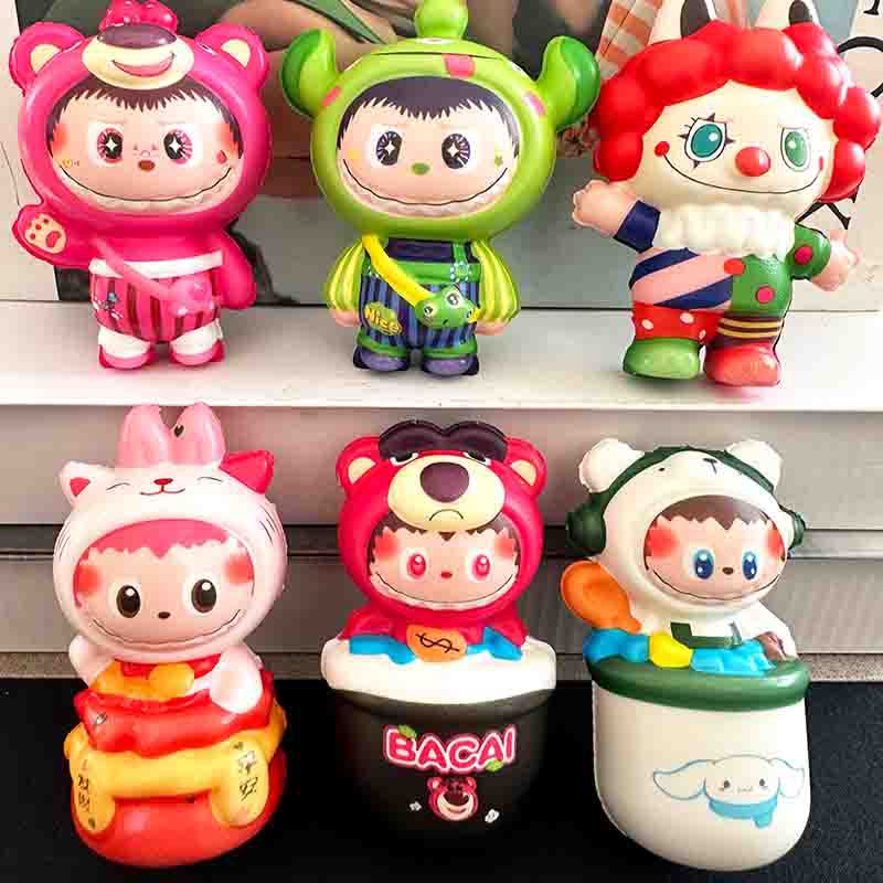 Netbag Egg Boy Party Pinch Music Stress Relief Toy Slow Rebound Ventilatory Artifact Cartoon Stress Relief Student Small Gift Item - V.I.P Digital Presence