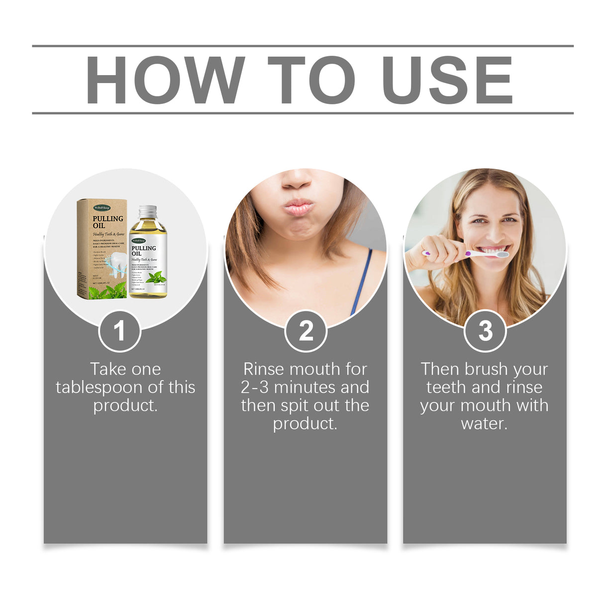 Woodsleep Coconut Mouthwash Fresh Breath Odor Gentle Care Clean Teeth Care Mouthwash - V.I.P Digital Presence