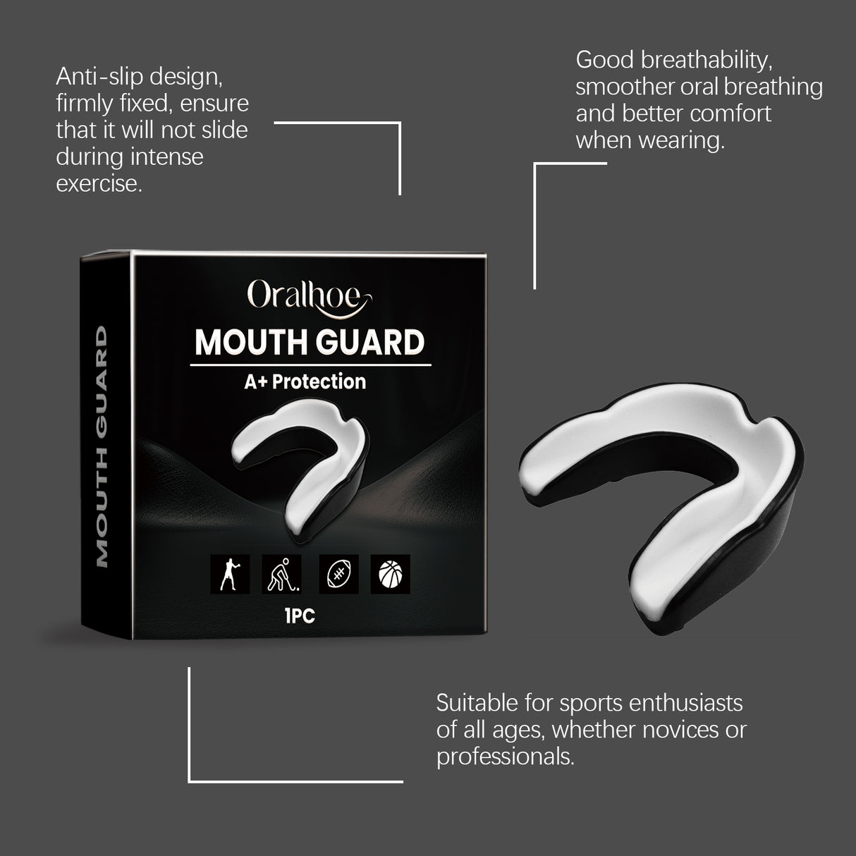 Tooth Protector For Daily Exercise Sanda Taekwondo Tooth Protector For Gum Protection Comfort Care - V.I.P Digital Presence