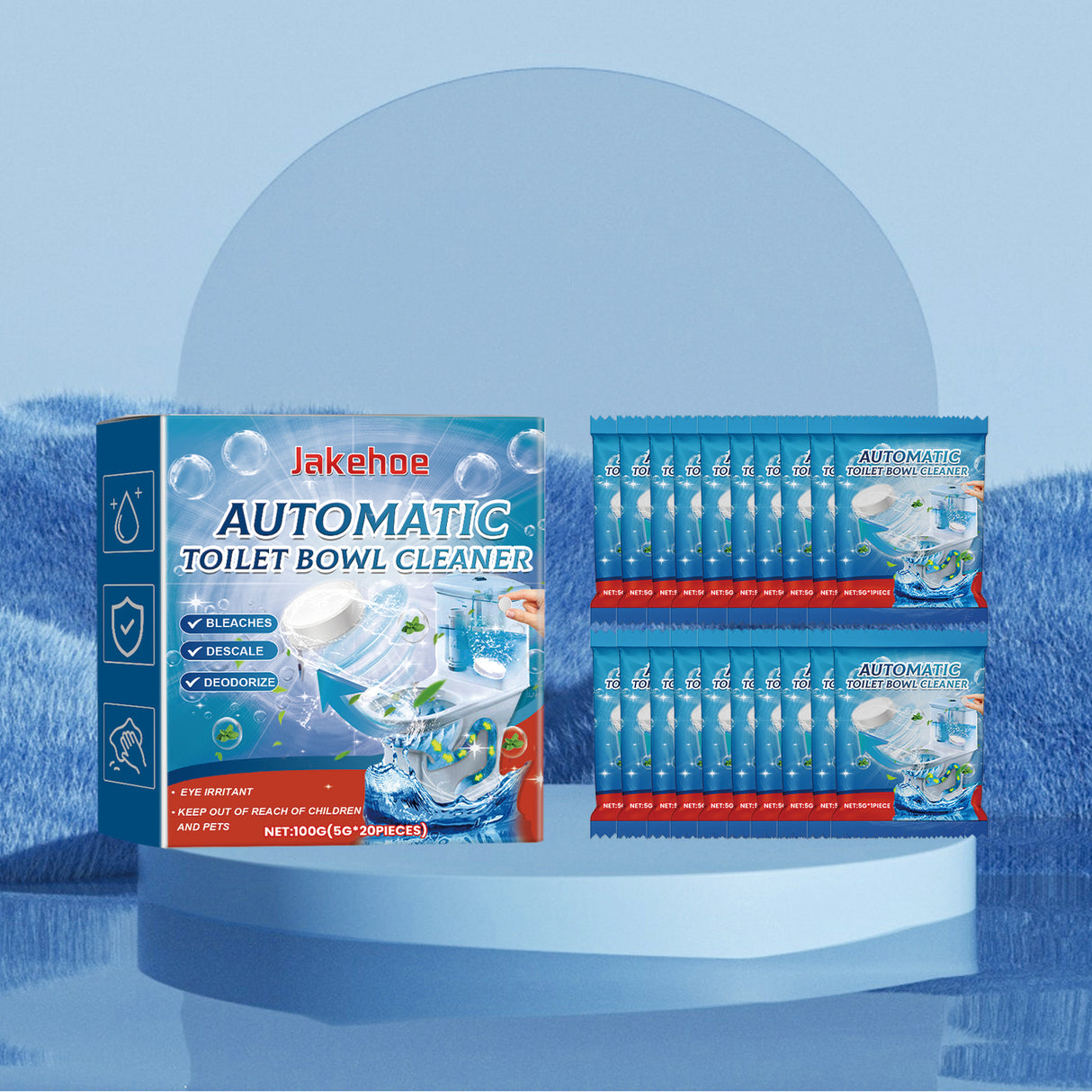 Automatic Toilet Bowl Cleaner, Toilet Cleaning Odor Urine Stains Dirt Cleaning Toilet Spirit Cleaner - V.I.P Digital Presence