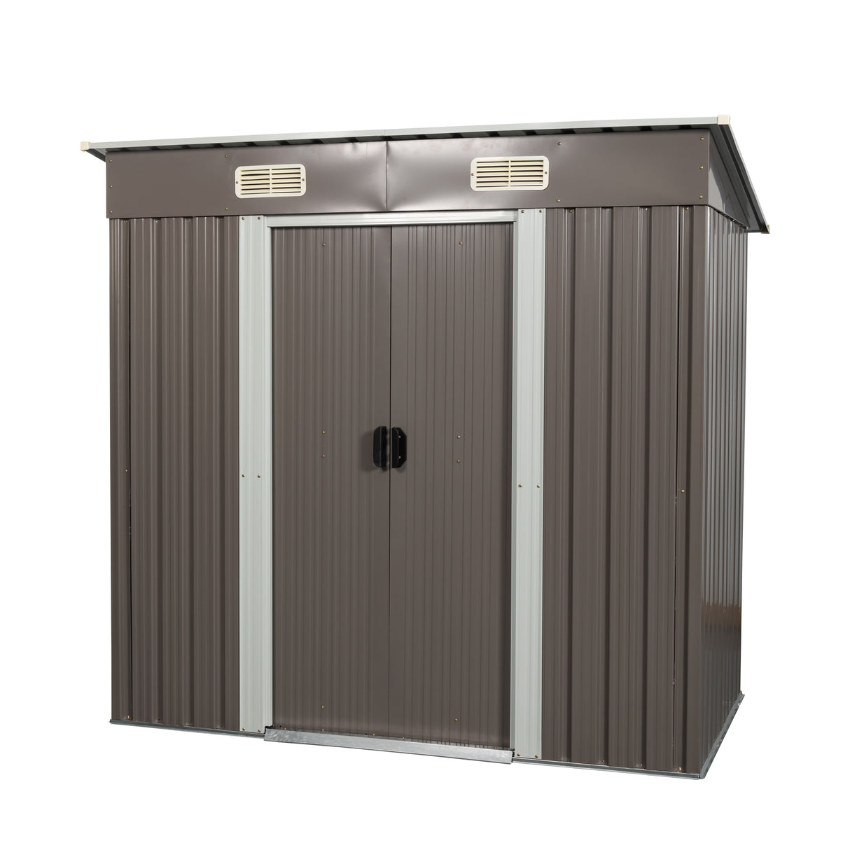 6ft x 4ft Outdoor Metal Storage Shed - V.I.P Digital Presence