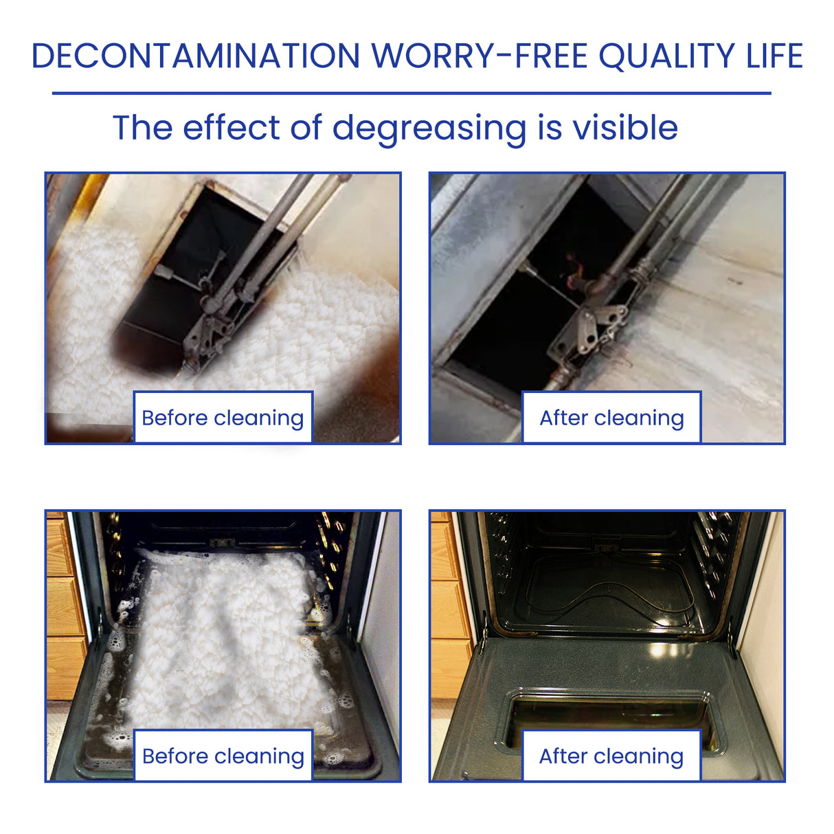 Kitchen Foam Cleaner, Stove Hood Oil Cleaning Clean Heavy Oil Foam Cleaner - V.I.P Digital Presence