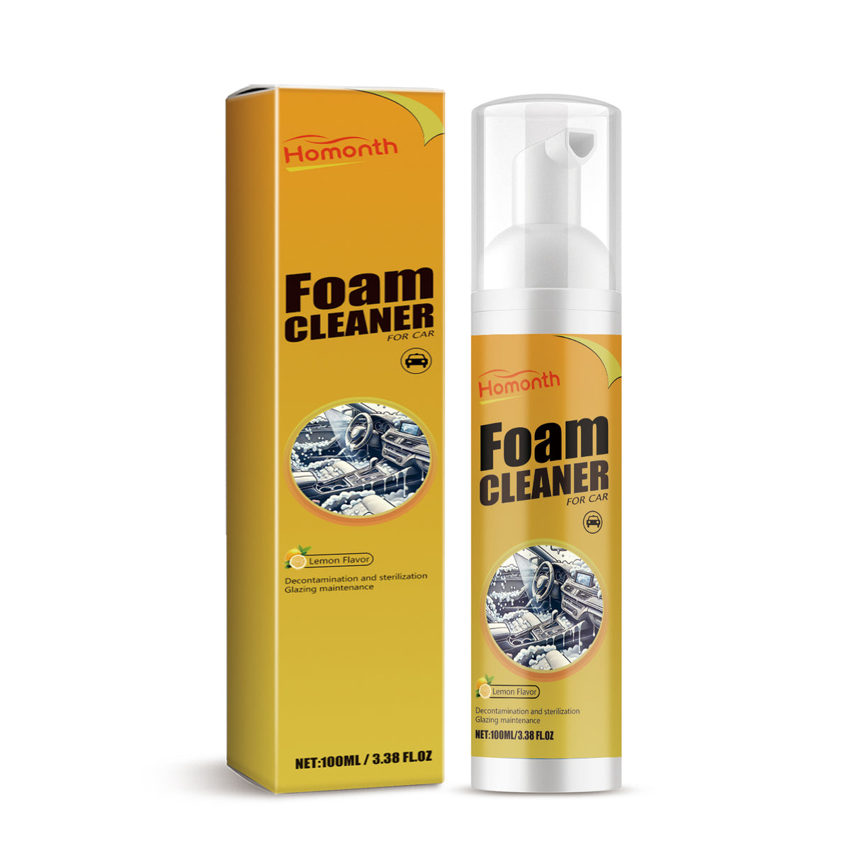 Automotive Interior Foam Cleaning Mousse, Automotive Interior Foam Cleaning Agent For Cleaning Car Roofs - V.I.P Digital Presence