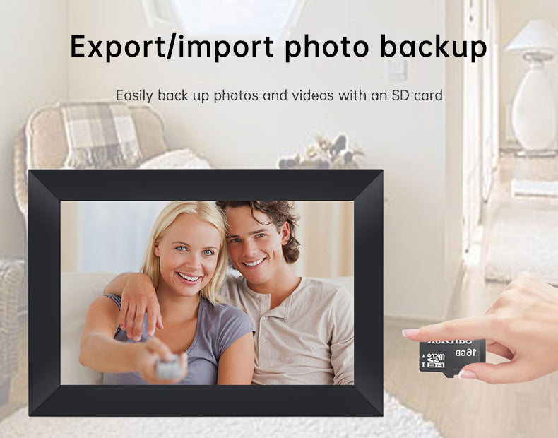 Frameo cloud photo frame WiFi digital photo frame 16G memory smart photo album - V.I.P Digital Presence