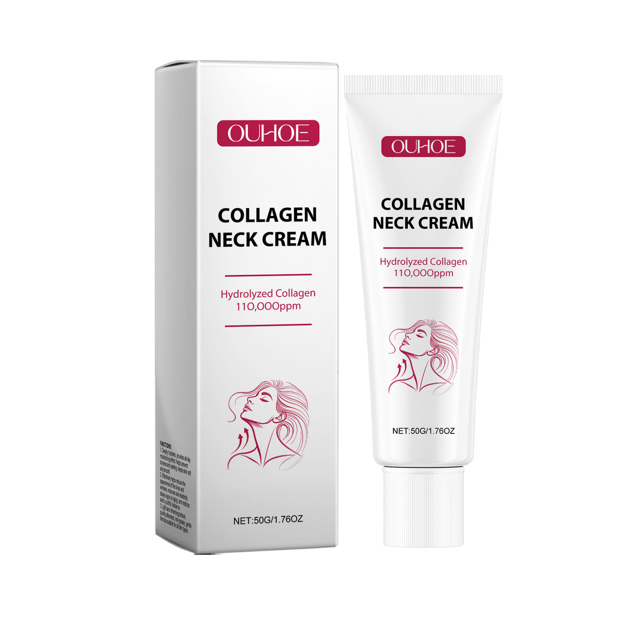 Collagen Neck Cream, Moisturizing And Nourishing Neck Skin Care Firming Massage Moisturizing Neck Cream