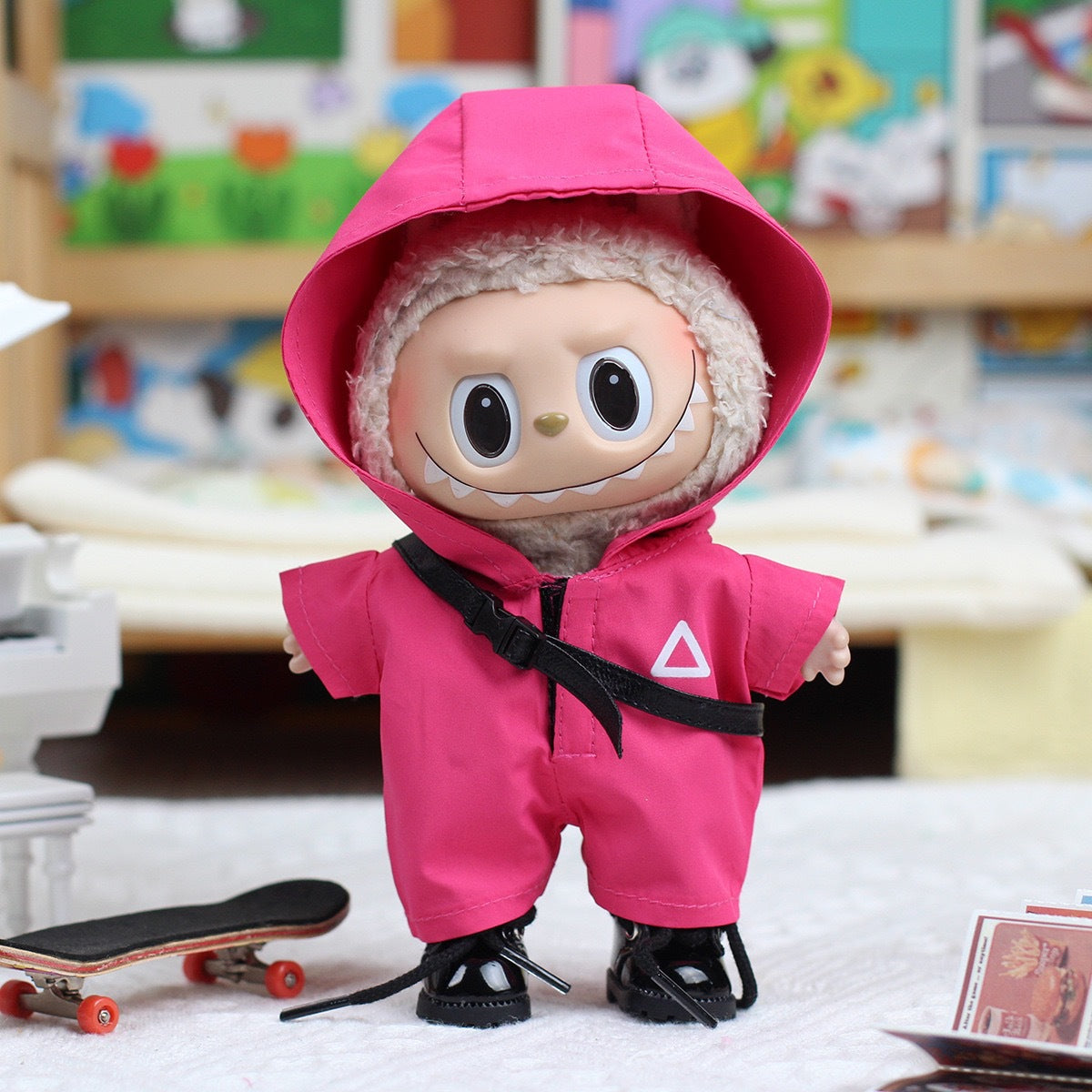 17cm Labrador Macaron Pendant Doll Hoodie Outdoor Sports Hoodie Stormtrooper - V.I.P Digital Presence